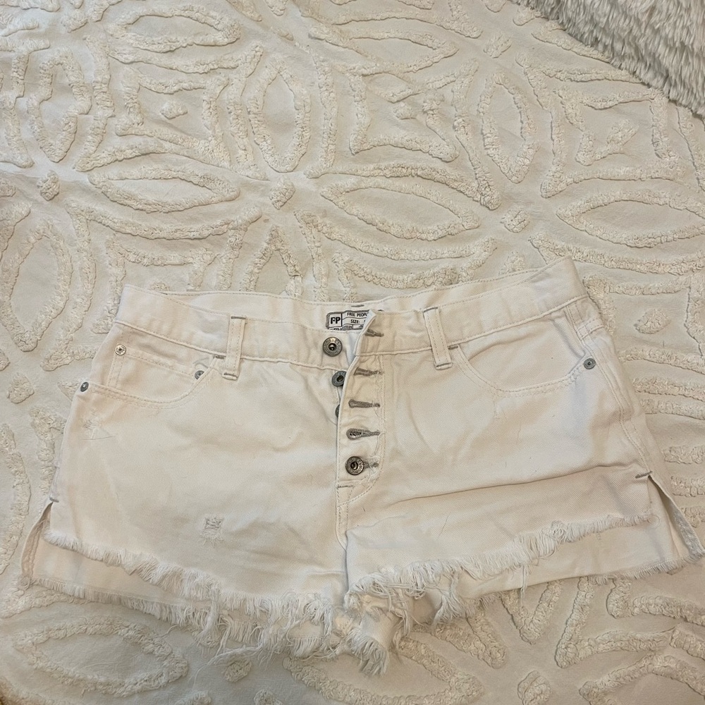 Free people low rise shorts